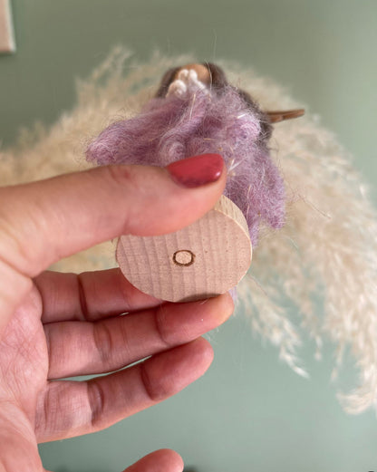 Makramee Engel Schutzengel Boho Weihnachten Adventskalender Taufgeschenk